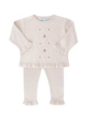 Feltman Bros Rosebud Knit Set Size 9m